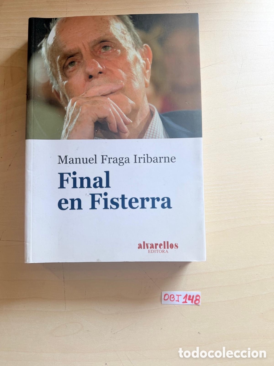 Libros de segunda mano: Libro final en fisterra