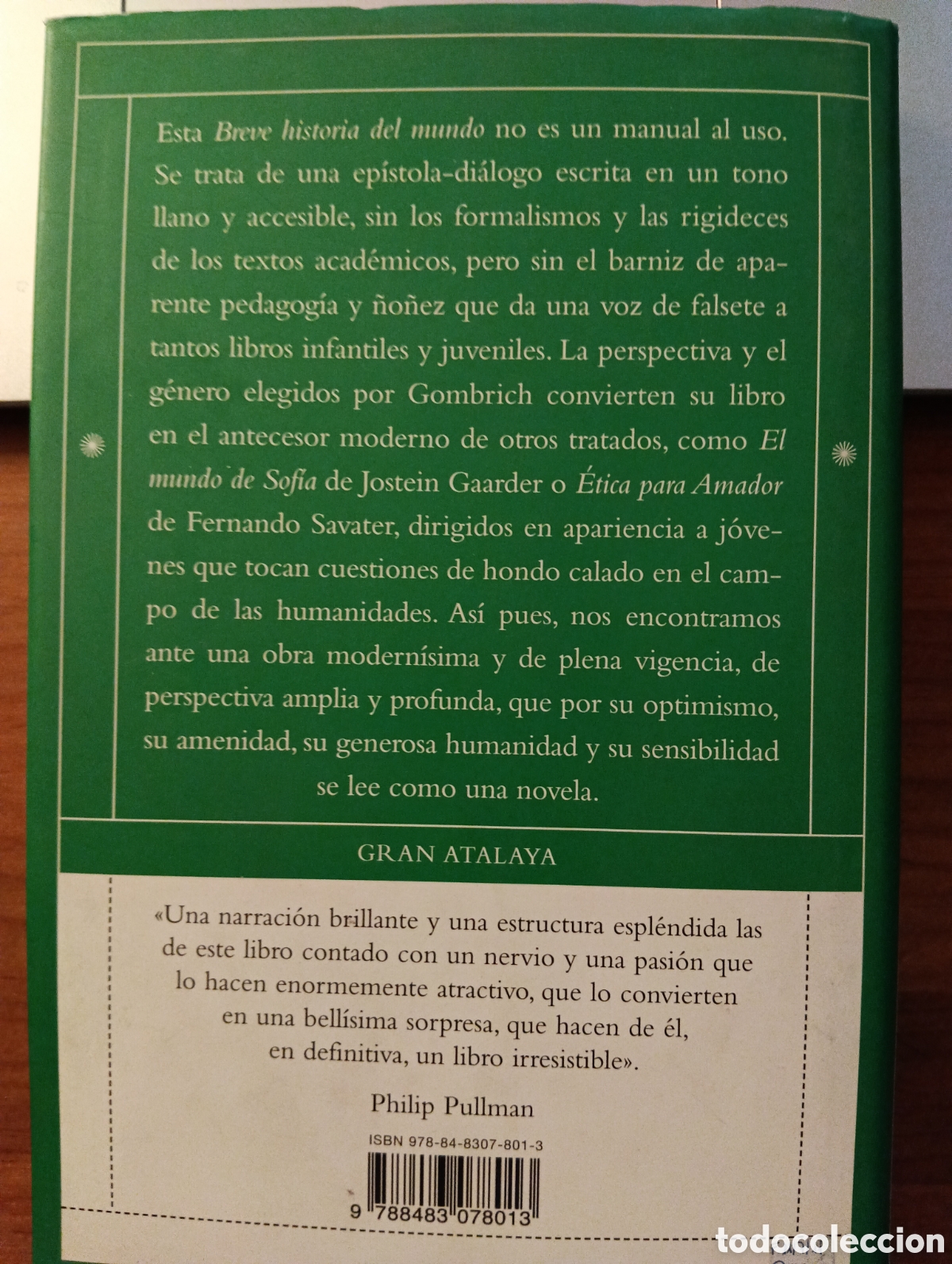 Libros de segunda mano: Breve Historia del mundo, Ernst H. Gombrich - Foto 2