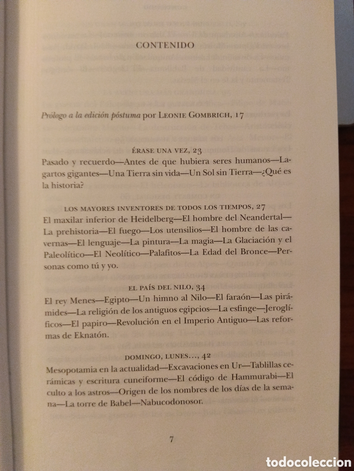Libros de segunda mano: Breve Historia del mundo, Ernst H. Gombrich - Foto 3