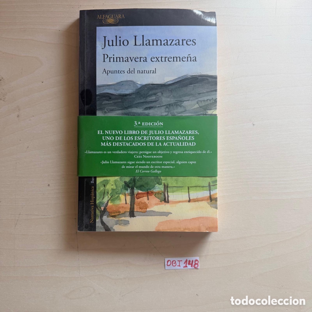 Libros de segunda mano: Libro julio llamazares primavera extreme&ntilde;a