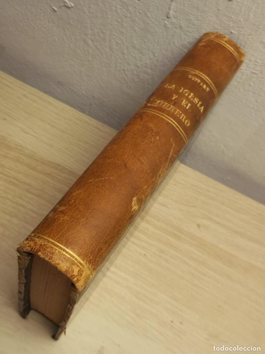Libros de segunda mano: LA IGLESIA Y EL OBRERO P. ERNESTO GUITART 1914