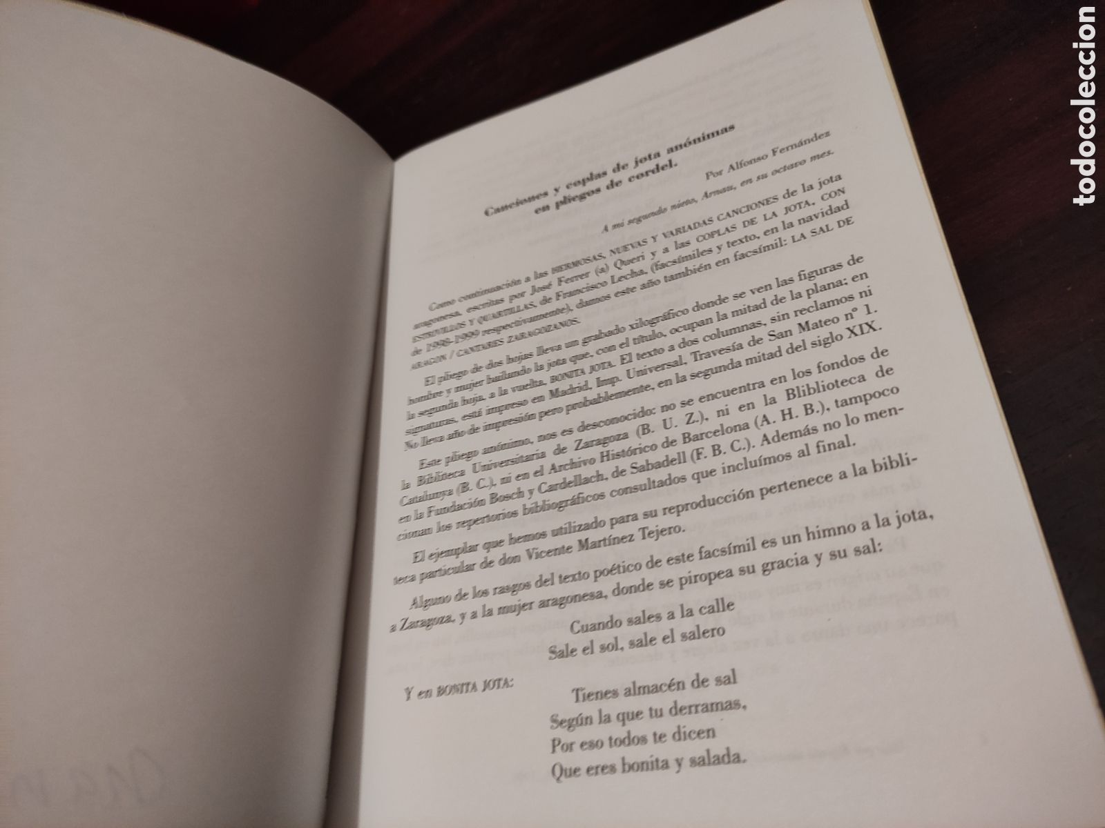 Libros de segunda mano: LA SAL DE ARAGON - Cantares Zaragozanos, - Foto 5