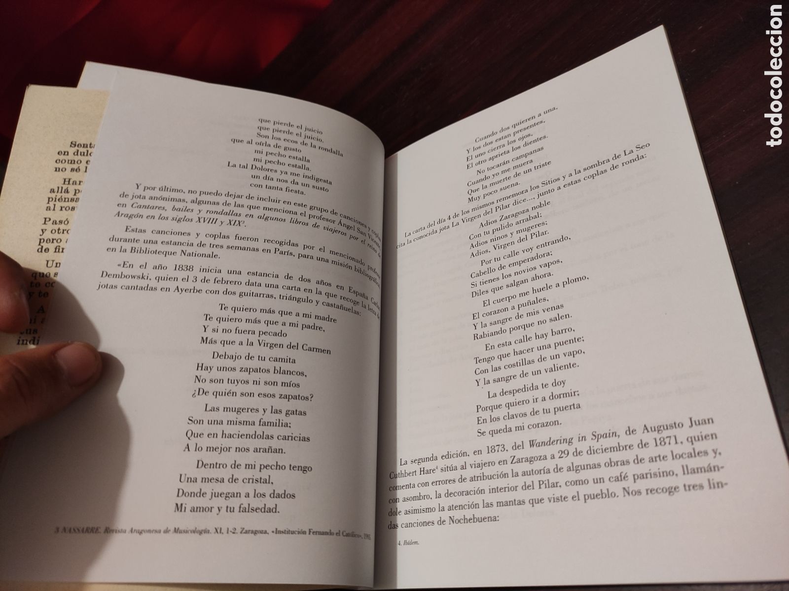 Libros de segunda mano: LA SAL DE ARAGON - Cantares Zaragozanos, - Foto 11