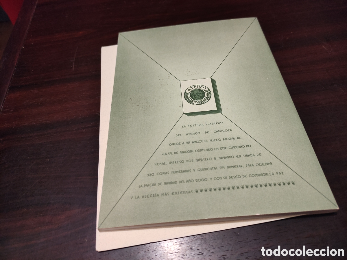 Libros de segunda mano: LA SAL DE ARAGON - Cantares Zaragozanos, - Foto 12