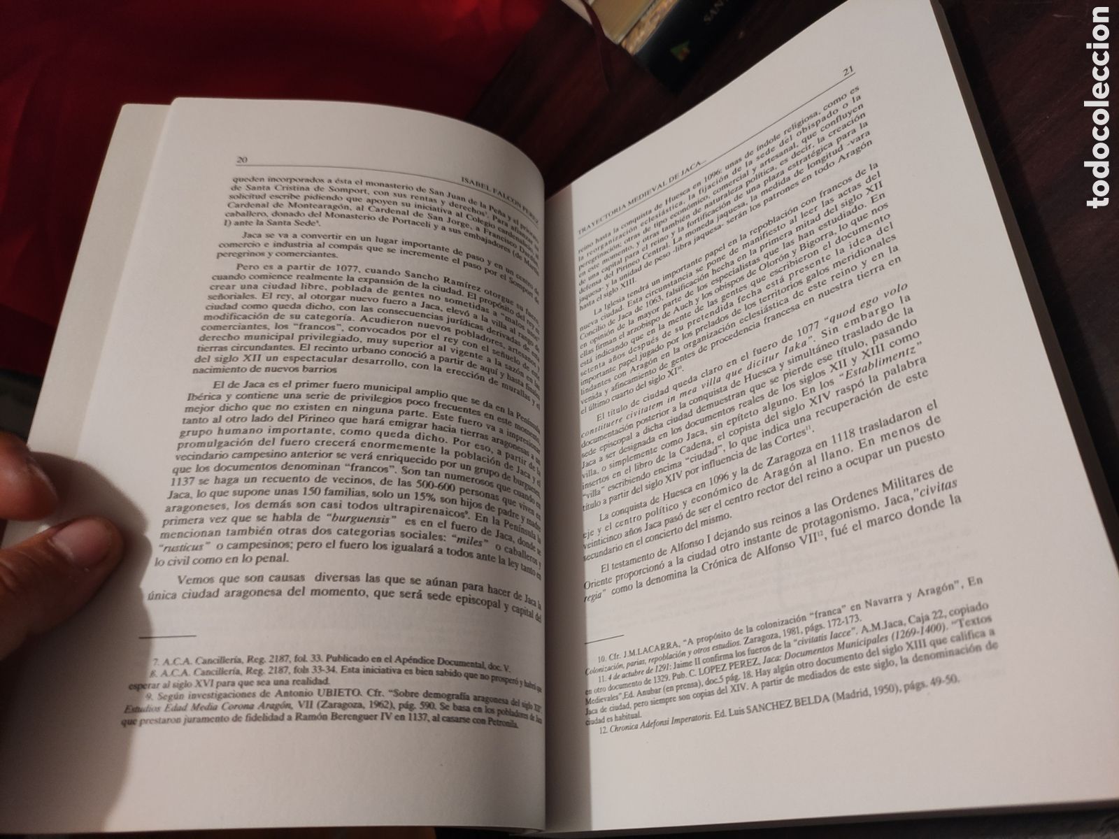 Libros de segunda mano: JACA EN LA CORONA DE ARAG&Oacute;N - Siglos XII - XVIII - Foto 15
