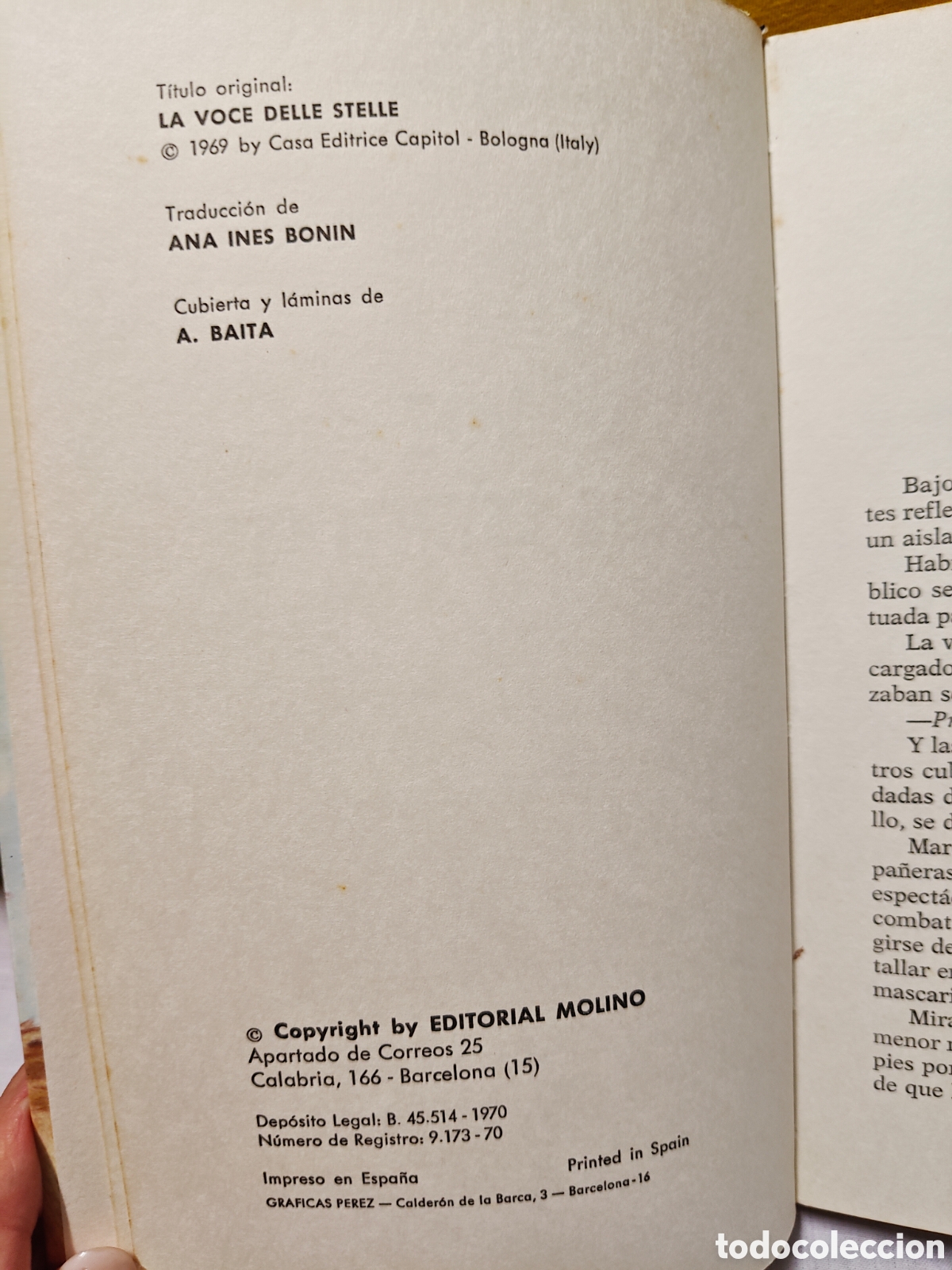 Libros de segunda mano: La voz de las estrellas, Anna Mar&iacute;a Ferreti - Foto 3