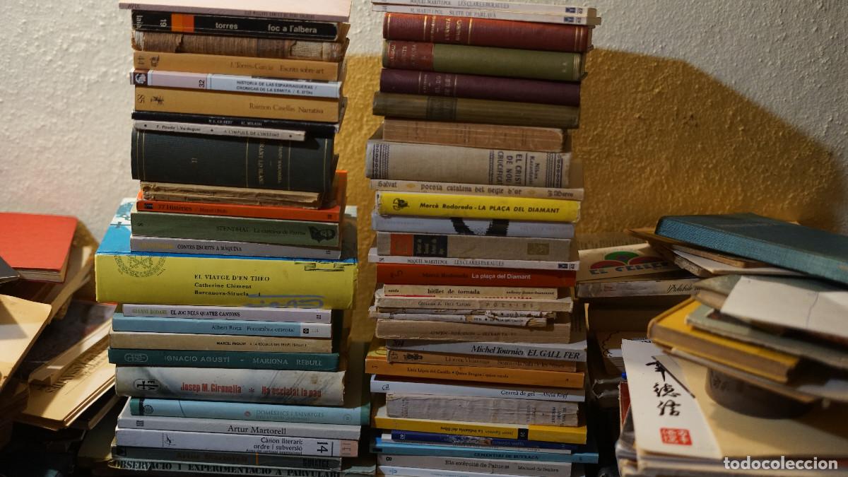 Libros de segunda mano: Lote 97 libro de literatura en catal&aacute;n (narrativa, poesia, ensayo ...)