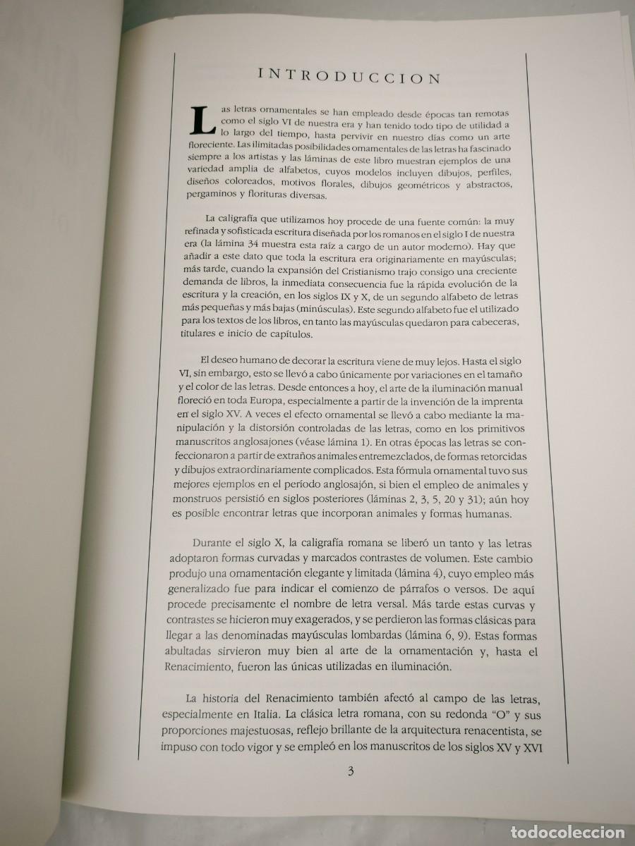 Libros de segunda mano: Alfabetos Ornamentales - Foto 3