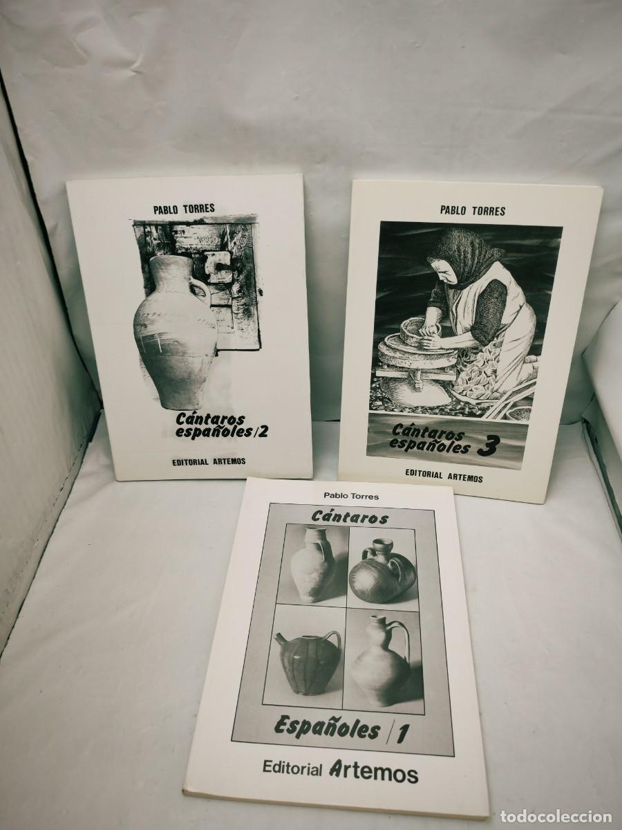 Libros de segunda mano: C&aacute;ntaros espa&ntilde;oles. Tomos 1, 2 y 3 (Obra completa en 3 tomos, Primeras ediciones)