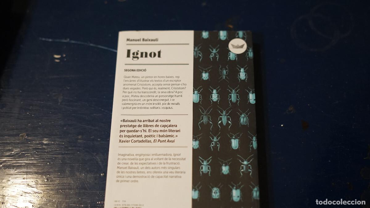 Libros de segunda mano: Manuel Baixauli - Ignot - Periscopi 2019 - Foto 1