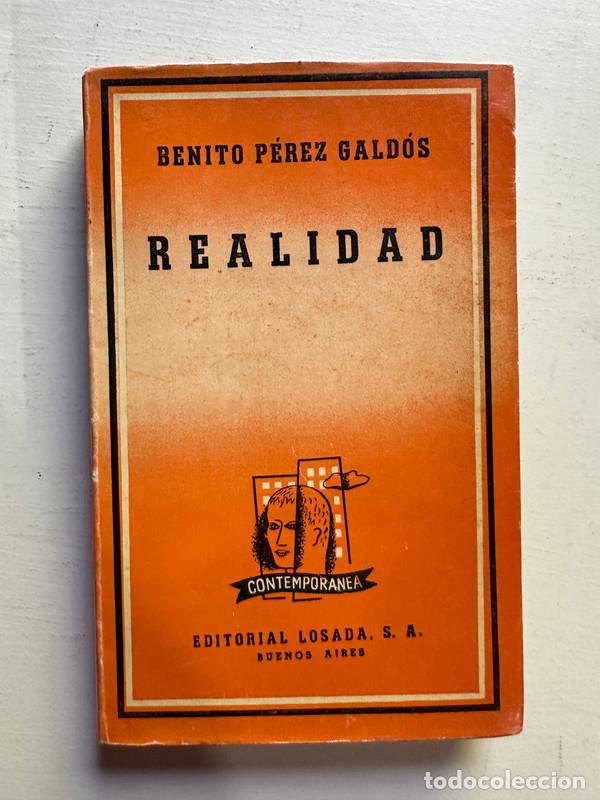 Libros de segunda mano: Realidad - Perez Galdos Benito - Foto 1