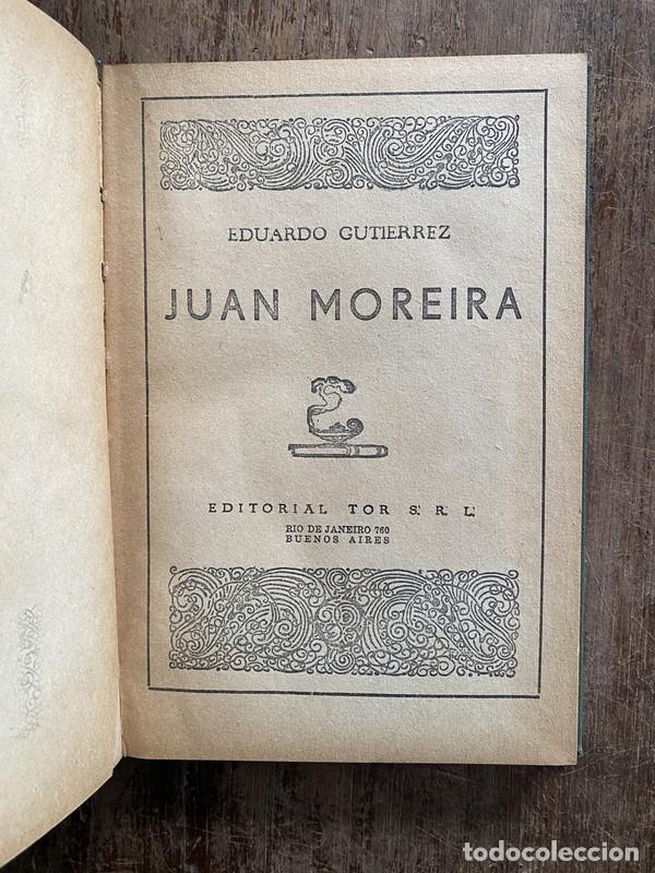 Gebrauchte B&uuml;cher: Juan Moreira - Gutierrez Eduardo
