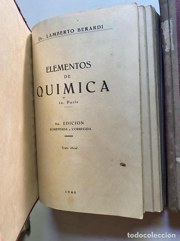 Libros de segunda mano: Elementos de Quimica - Berardi, Lamberto - Foto 1
