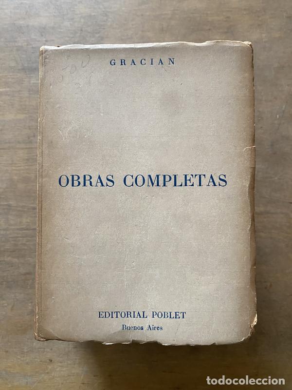 Livros em segunda m&atilde;o: Obras Completas - Gracian