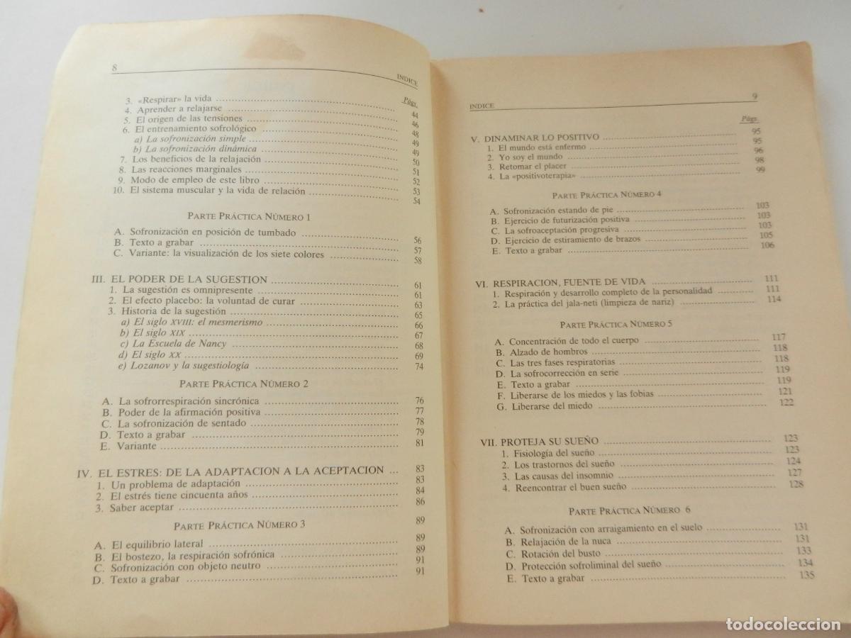 Libros de segunda mano: TRANSFORME SU VIDA POR LA SOFROLOGIA - THIERRY LOUSSOUARN - EDAF - 1987 - Foto 4