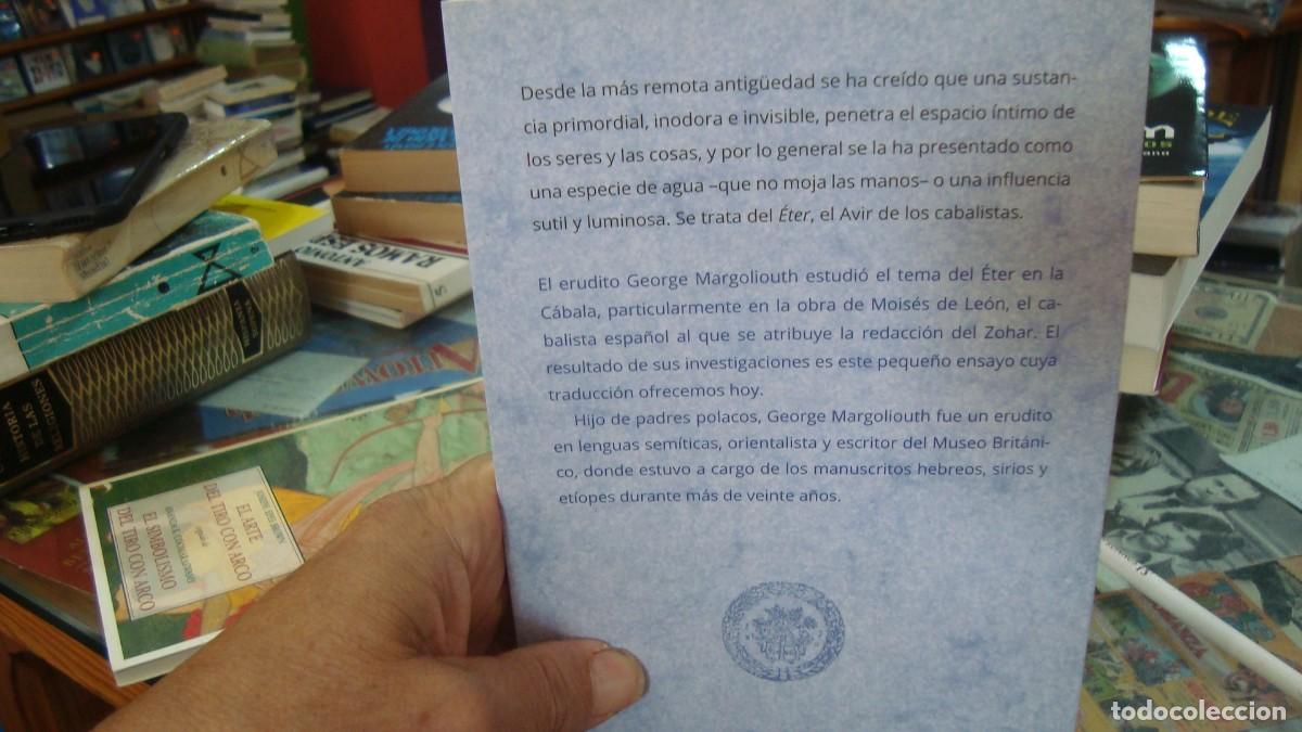 Libros de segunda mano: LA DOCTRINA DEL ETER EN LA CABALA - MARGOLIOUTH, GEORGE - Foto 2