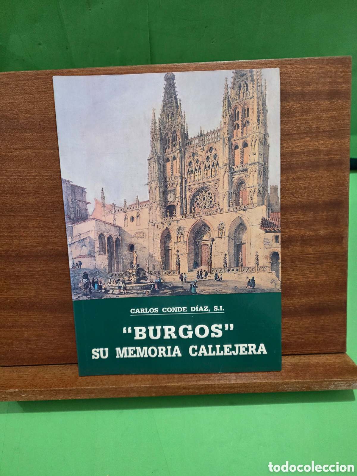 Libros de segunda mano: &rdquo;&rdquo;BURGOS, SU MEMORIA CALLEJERA&rdquo;&rdquo;...CARLOS D&Iacute;AZ CONDE, S.I....1995...