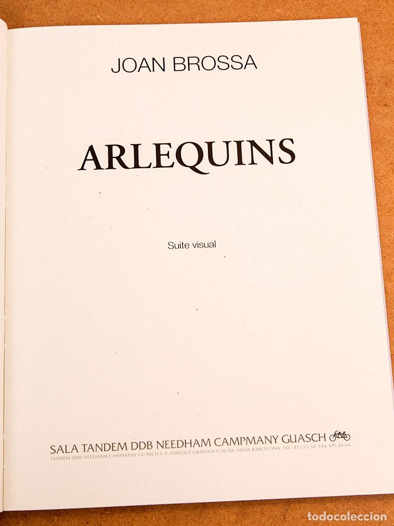Libros de segunda mano: JOAN BROSSA - ARLEQUINS - LIBRO DE ARTISTA - NUMERADO - Foto 3