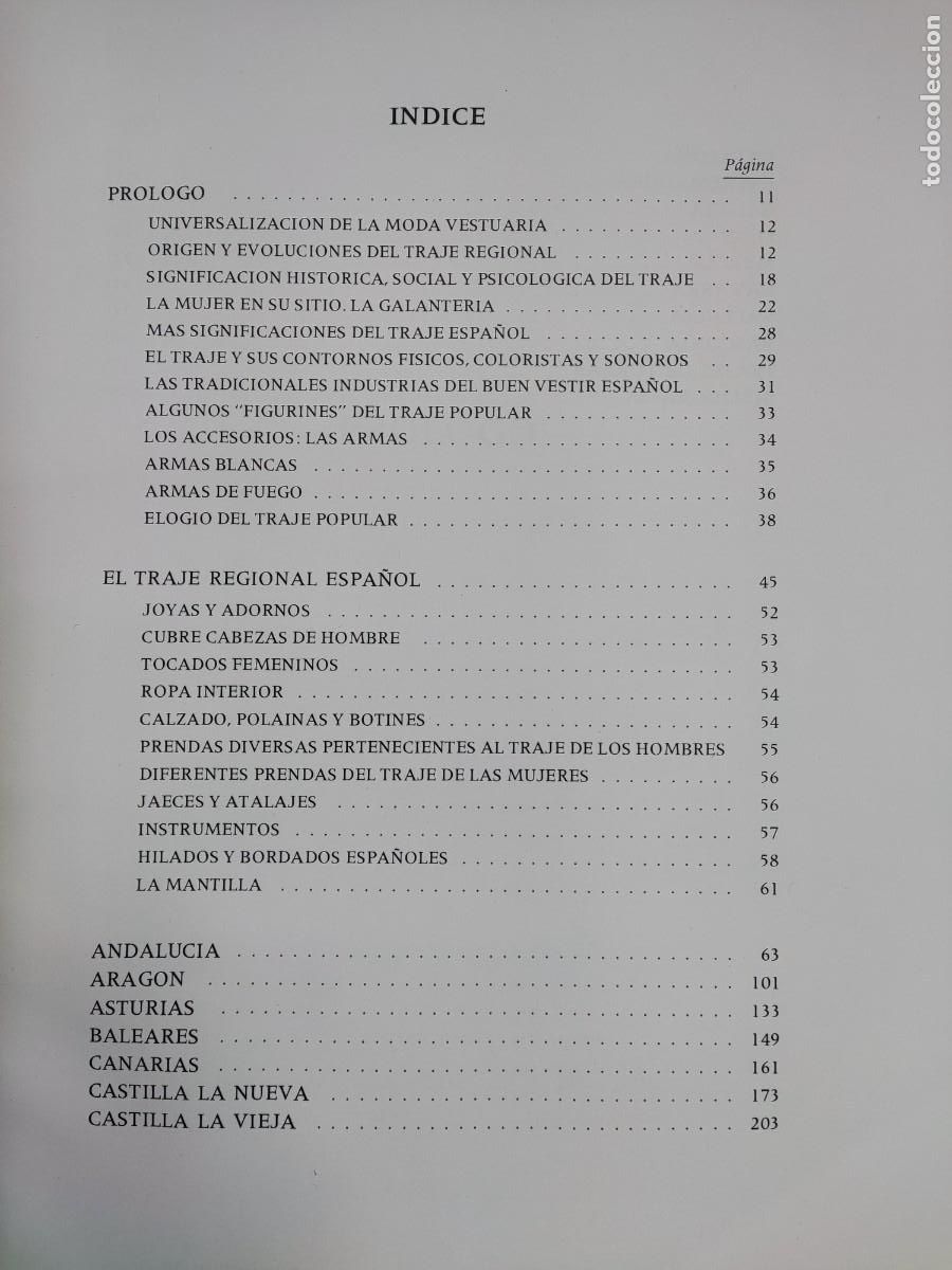 Libros de segunda mano: TRAJES REGIONALES ESPA&Ntilde;OLES / MANUEL COMBA / 1977. EDICIONES VELAZQUEZ - Foto 3