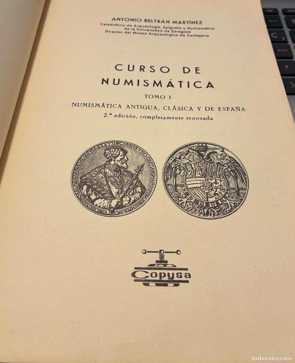 Libros de segunda mano: NUMISMATICA ANTIGUA, Antonio Beltran Martinez - Foto 3