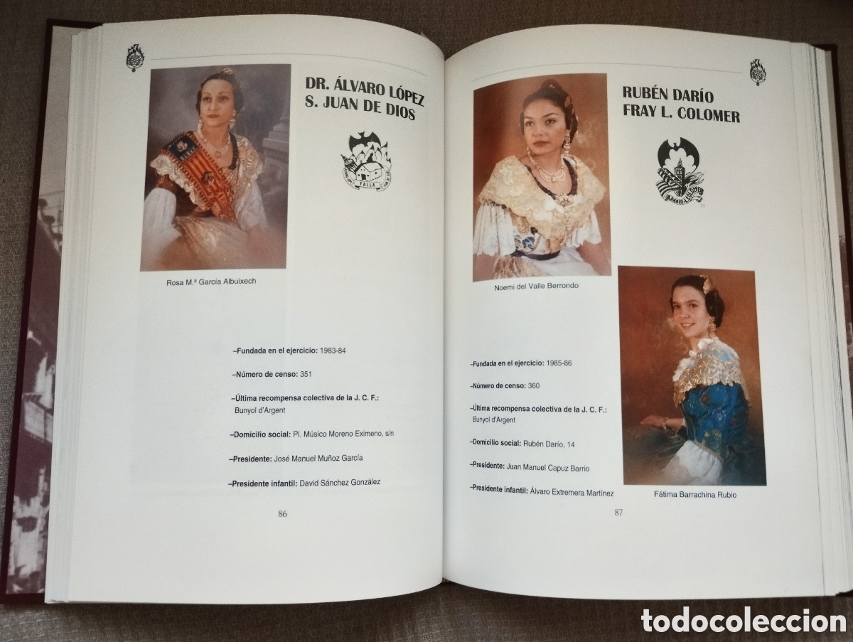 Libros de segunda mano: AGRUPACI&Oacute;N DE FALLAS DEL MAR&Iacute;TIMO EN EL A&Ntilde;O DEL CENTENARIO - Foto 2