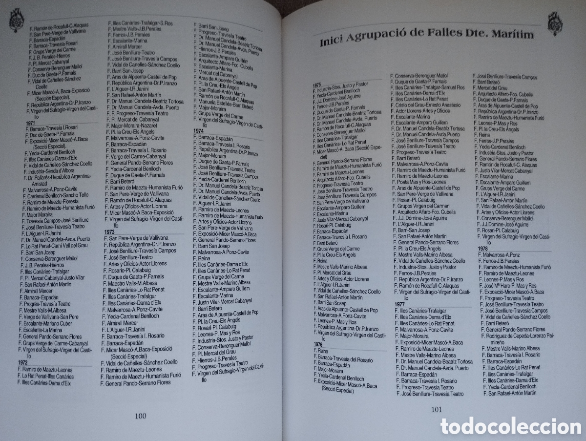 Libros de segunda mano: AGRUPACI&Oacute;N DE FALLAS DEL MAR&Iacute;TIMO EN EL A&Ntilde;O DEL CENTENARIO - Foto 6