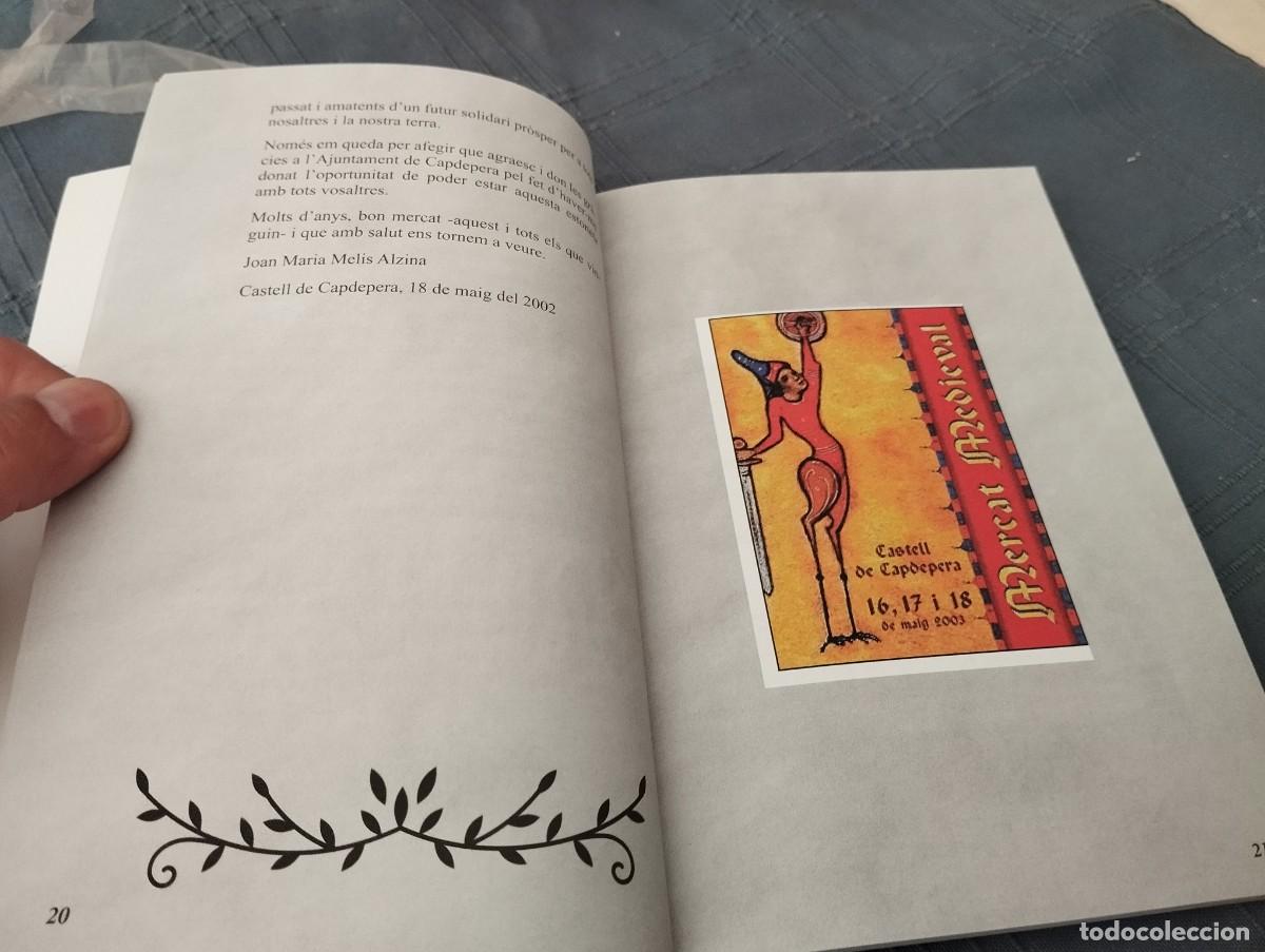 Libros de segunda mano: MERCAT MEDIEVAL DE CAPDEPERA PREGONS 2000 - 2020 PALMA DE MALLORCA - Foto 9