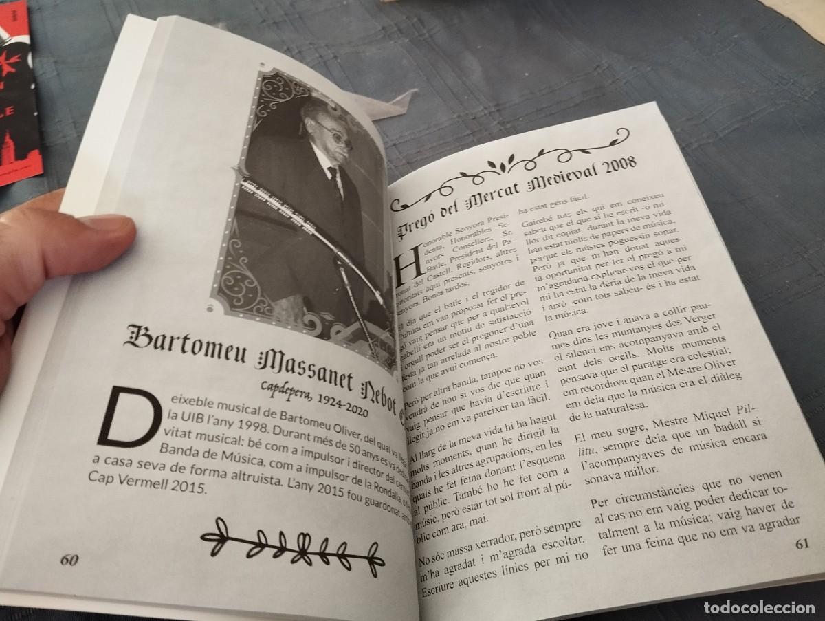 Libros de segunda mano: MERCAT MEDIEVAL DE CAPDEPERA PREGONS 2000 - 2020 PALMA DE MALLORCA - Foto 12