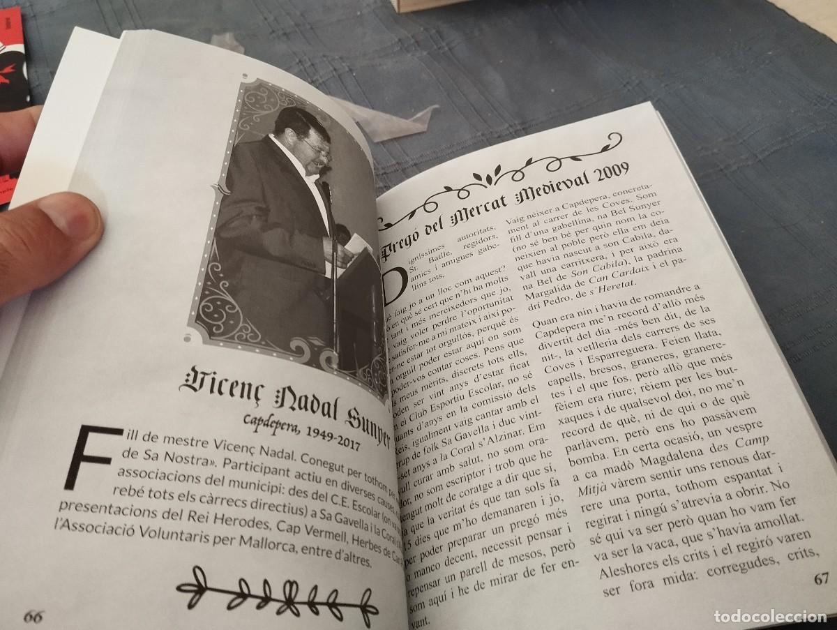 Libros de segunda mano: MERCAT MEDIEVAL DE CAPDEPERA PREGONS 2000 - 2020 PALMA DE MALLORCA - Foto 14