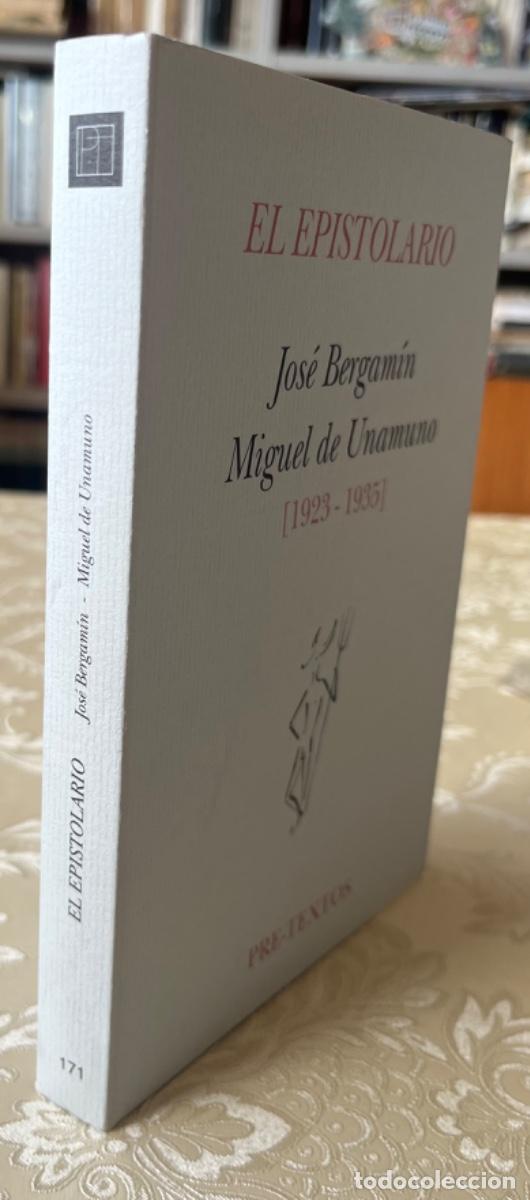 Libros de segunda mano: Bergamin, Jos&eacute;/Unamuno, Miguel de.- El Epistolario [1923-1935]