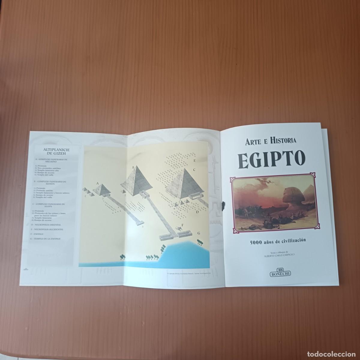 Libros de segunda mano: ARTE E HISTORIA DE EGIPTO ED BONECHI - Foto 4