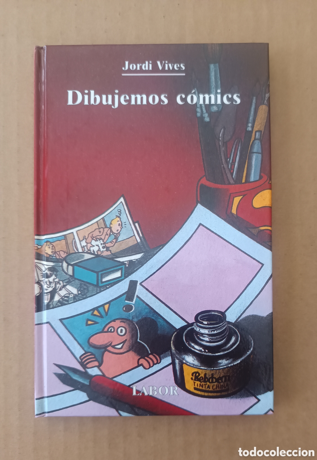 Libros de segunda mano: Dibujemos C&oacute;mics, por Jordi Vives (Labor, 1989). Colecci&oacute;n Biblioteca Juvenil n&deg;28.