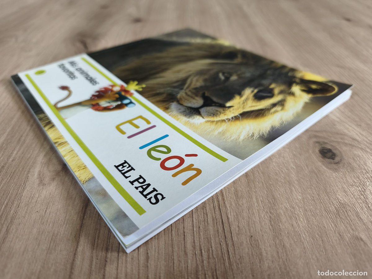 Libros de segunda mano: El le&oacute;n Mis animales favoritos El Pa&iacute;s - Foto 4