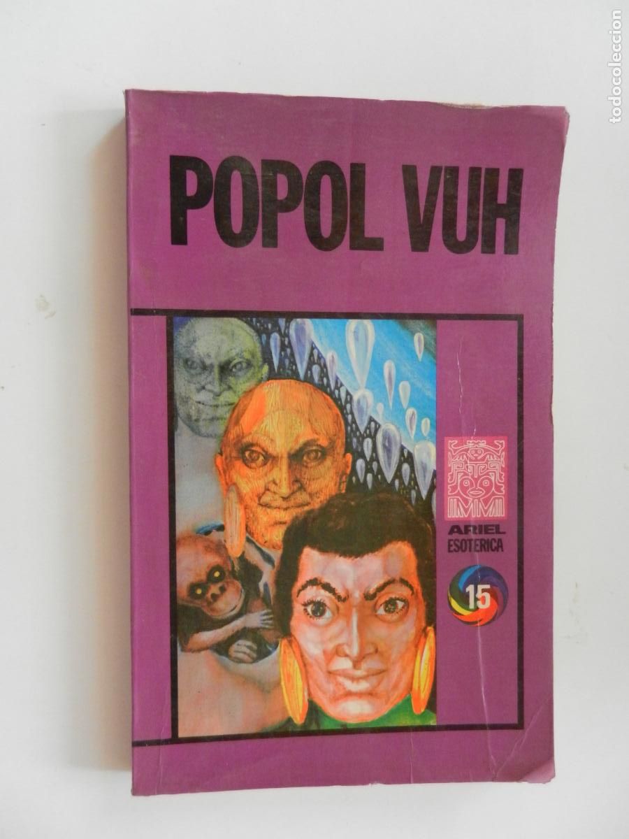 Libros de segunda mano: POPOL VUH - ARIEL ESOTERICA - 1975-1&ordf; EDC.
