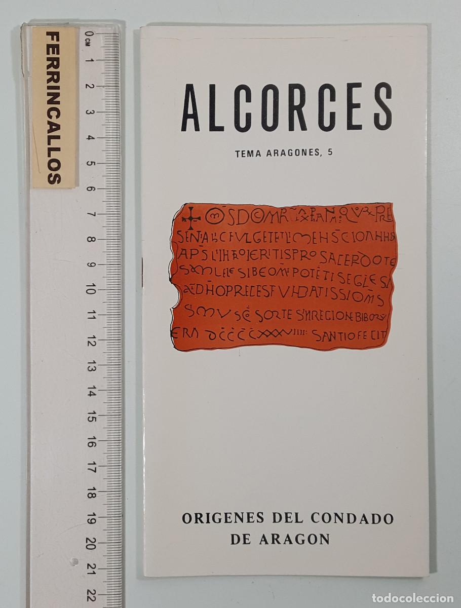 Libros de segunda mano: ALCORCES TEMAS ARAGONESES 5, ORIGENES DEL CONDADO DE ARAG&Oacute;N, JOSE MAR&Iacute;A LACARA, ANUBAR