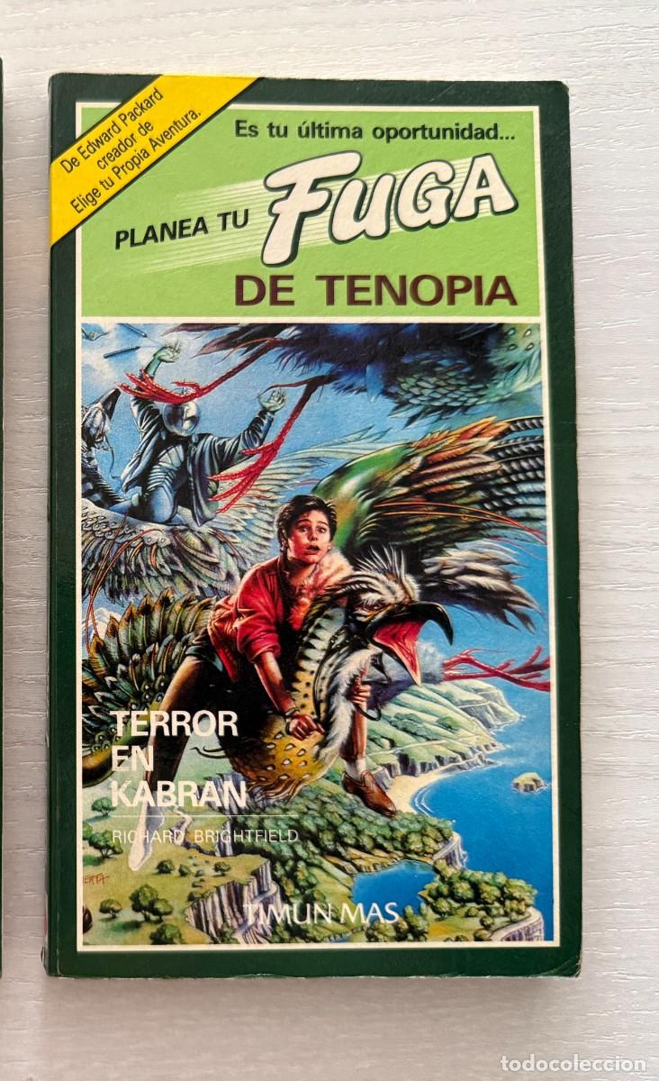 Libros de segunda mano: Libro Planea tu Fuga de Tenopia 3 - Terror en Kabran