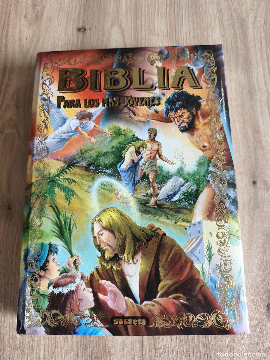 Libros de segunda mano: Biblia para los m&aacute;s j&oacute;venes Susaeta