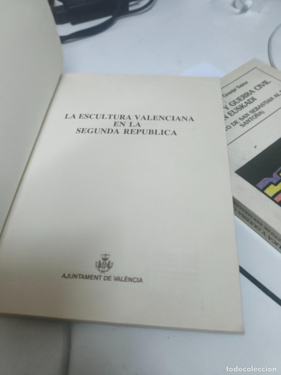 Libros de segunda mano: LA ESCULTURA VALENCIANA EN LA SEGUNDA REPUBLICA - Juan Angel Blasco Carrascosa