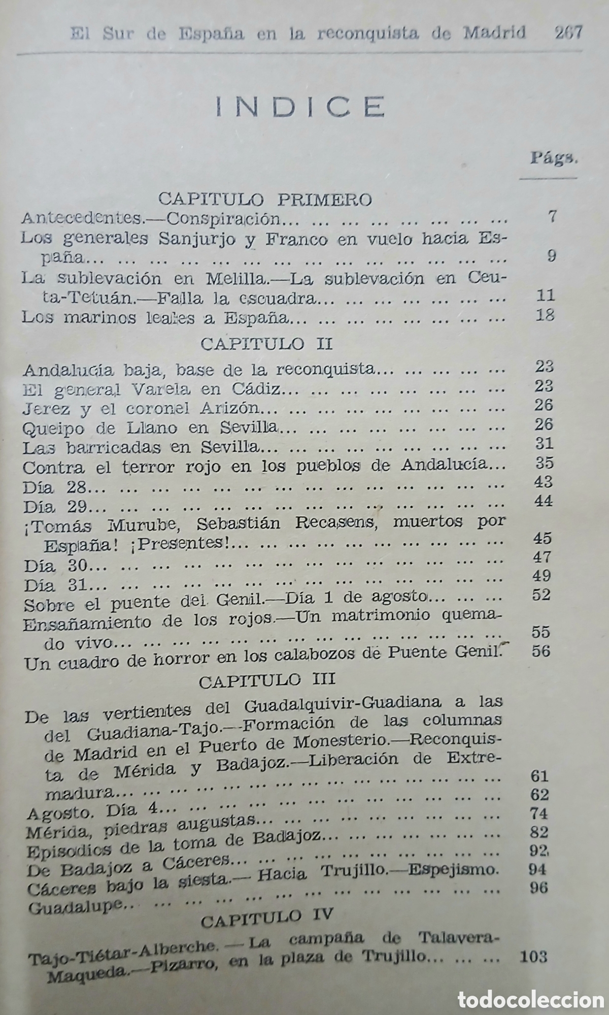 Libros de segunda mano: El sur de Espa&ntilde;a en la reconquista de Madrid - Foto 5