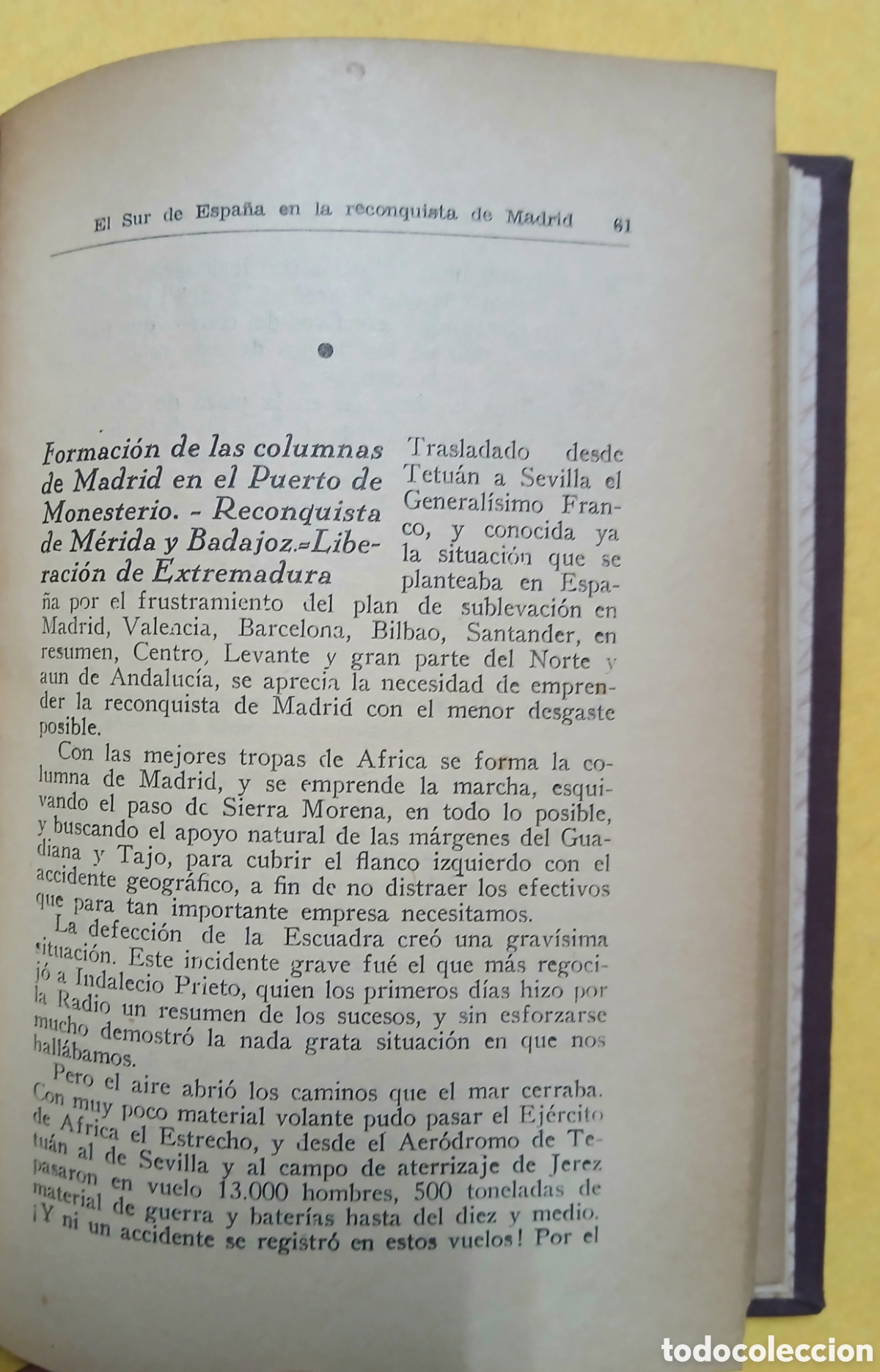 Libros de segunda mano: El sur de Espa&ntilde;a en la reconquista de Madrid - Foto 6