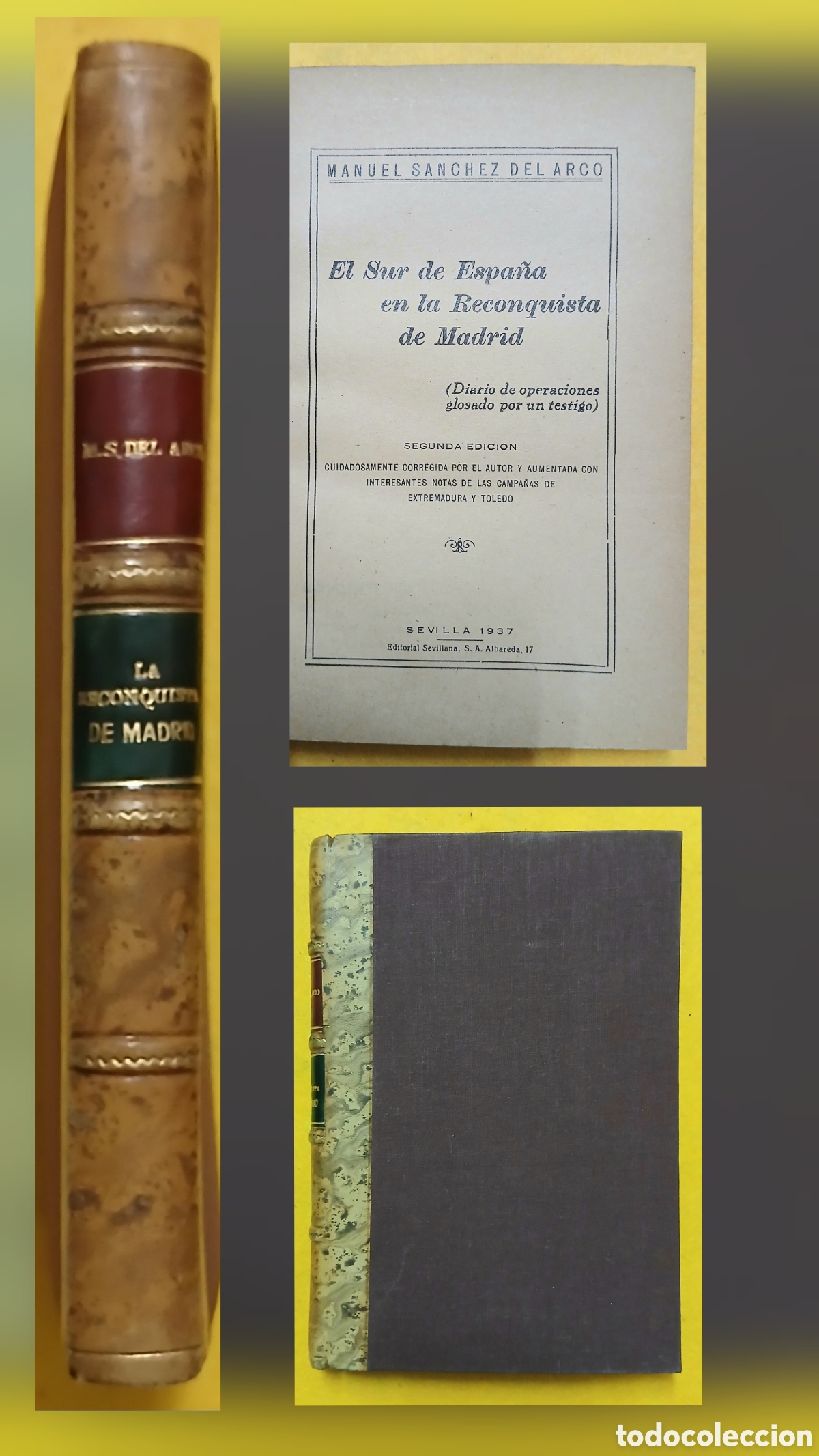 Libros de segunda mano: El sur de Espa&ntilde;a en la reconquista de Madrid