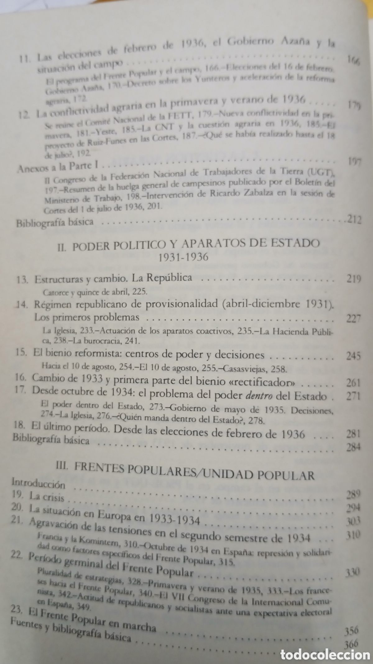 Libros de segunda mano: Tres claves de la Segunda Rep&uacute;blica - Foto 5