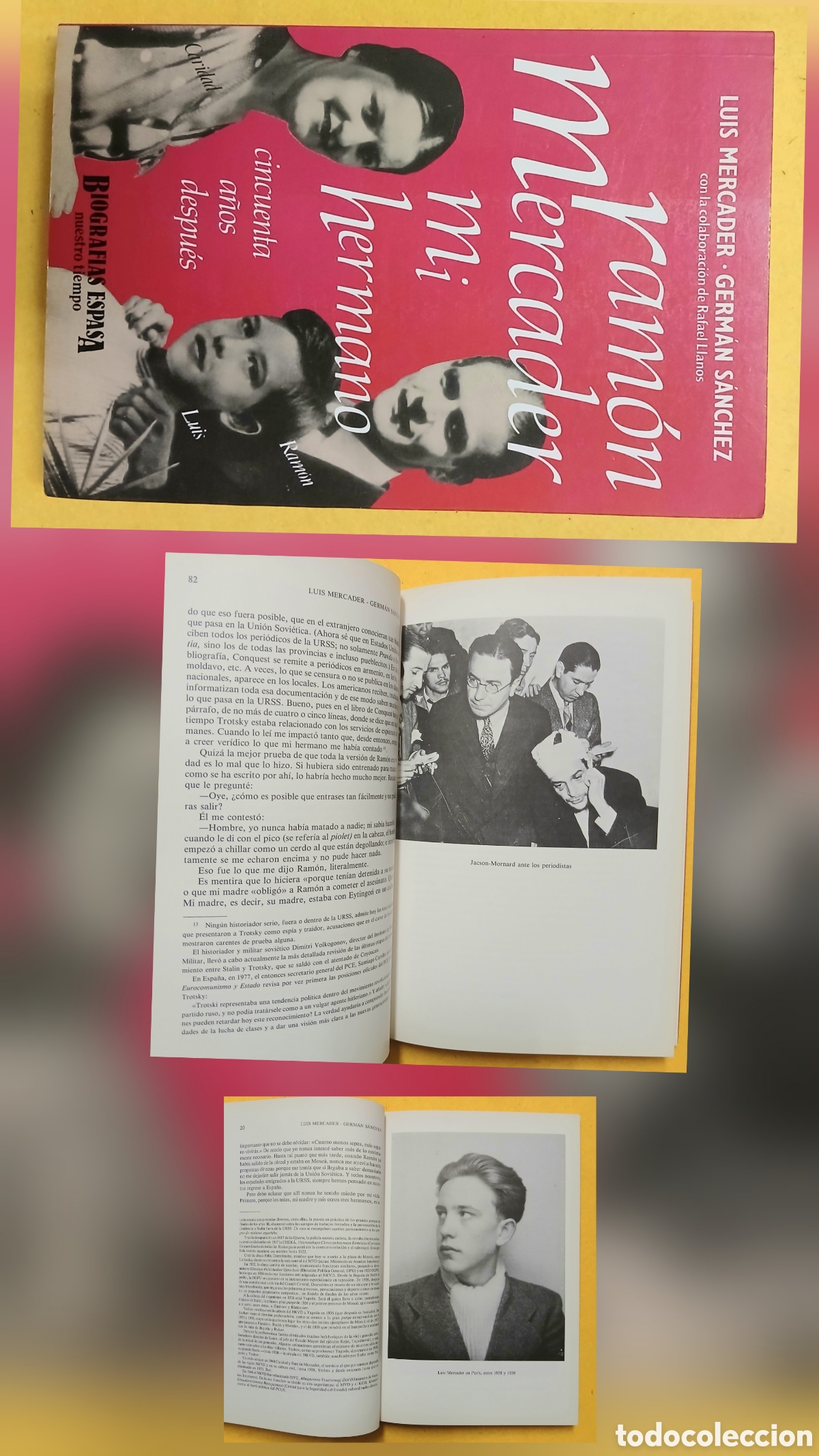 Libros de segunda mano: Ramon Mercader, mi hermano 50a&ntilde;os despu&eacute;s