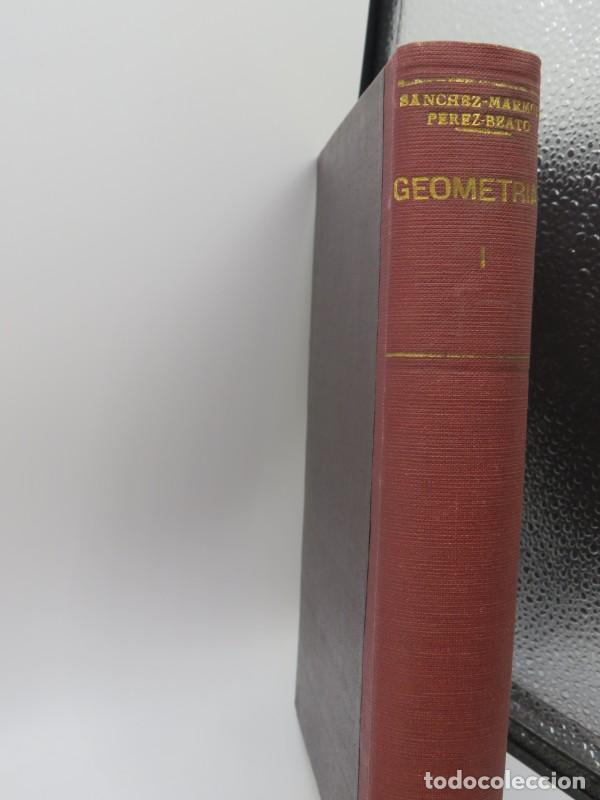 Libros de segunda mano: Geometr&iacute;a m&eacute;trica, proyectiva y sistemas de representaci&oacute;n - L. S&aacute;nchez-M&aacute;rmol - SAETA - 1945, 1 y 2