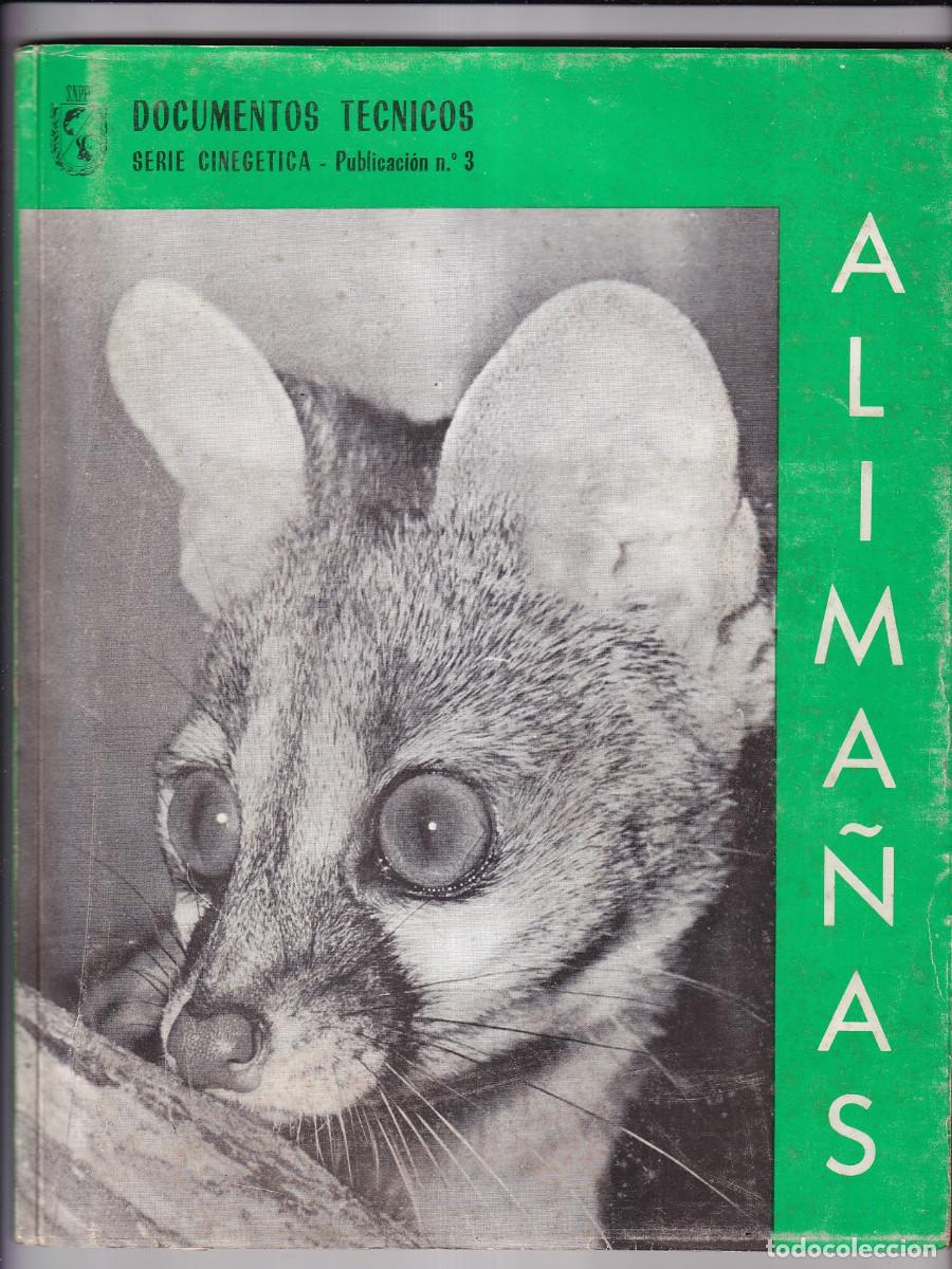 Libros de segunda mano: LUIS BLAS ARITIO: ESTUDIO DE LA DISTRIBUCI&Oacute;N DE ALGUNAS ALIMA&Ntilde;AS ESPA&Ntilde;OLAS CLASE MAMALIA. 1964 CAZA