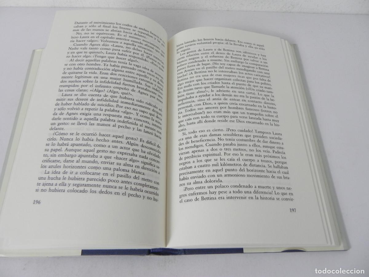 Libros de segunda mano: LA INMORTALIDAD (MILAN KUNDERA) CIRCULO DE LECTORES-1991 - Foto 6