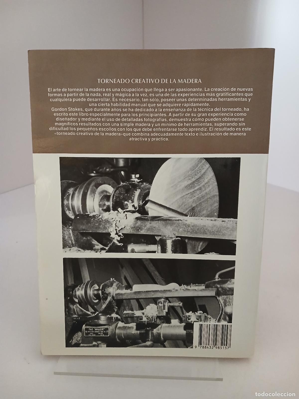 Libros de segunda mano: Torneado creativo de la madera - Gordon Stokes - Foto 3