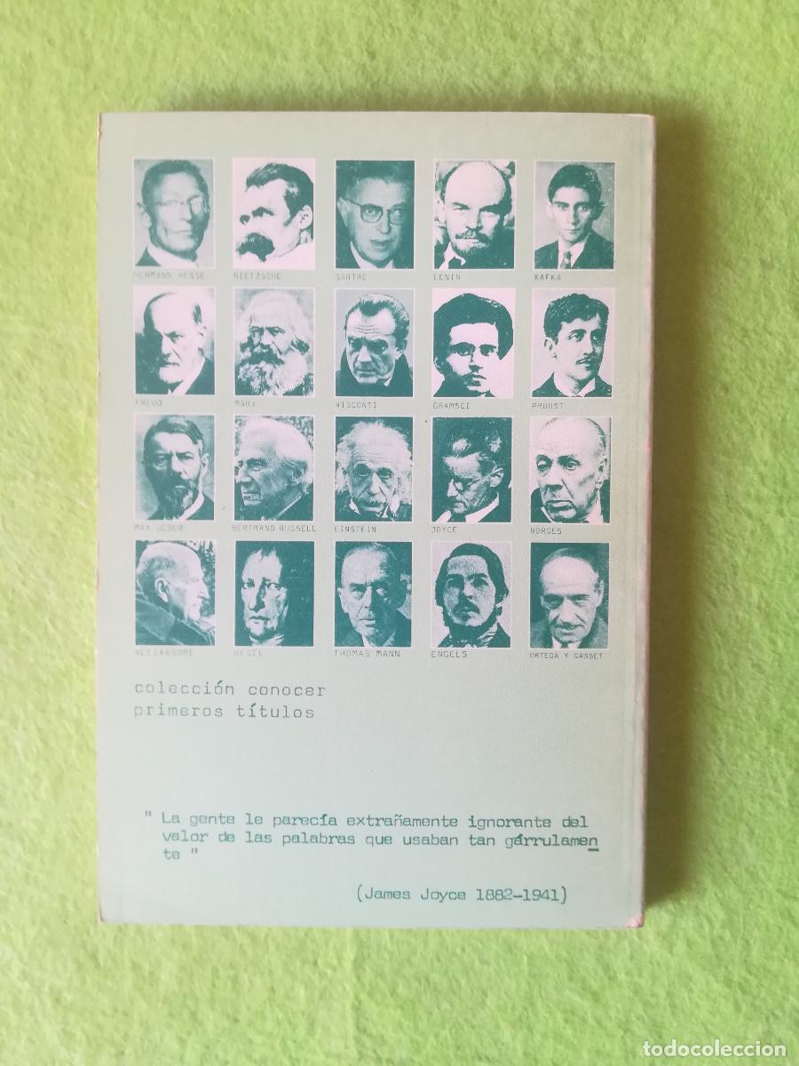 Libros de segunda mano: Conocer Joyce y su obra Jose Maria Valverde dopesa 2 1978 - Foto 2