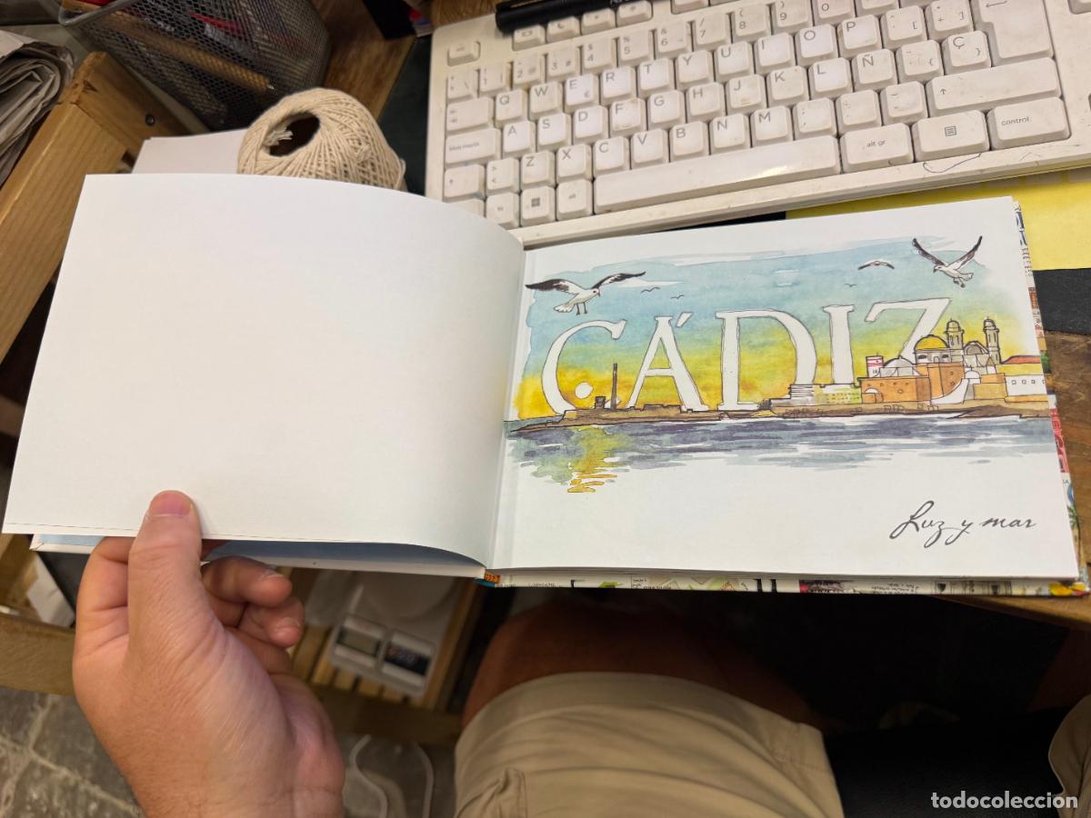 Libros de segunda mano: LIBRO CADIZ EN 360 - ACUARELAS DE JOAQUIN GONZALEZ DORAO - Foto 3