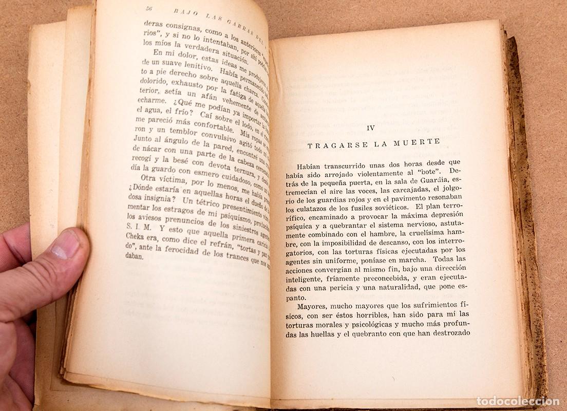 Libros de segunda mano: BAJO LAS GARRAS DEL SIM - MART&Iacute;N INGL&Eacute;S - 1940 - Foto 4
